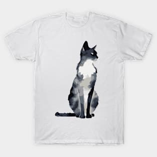 Cat watercolor T-Shirt